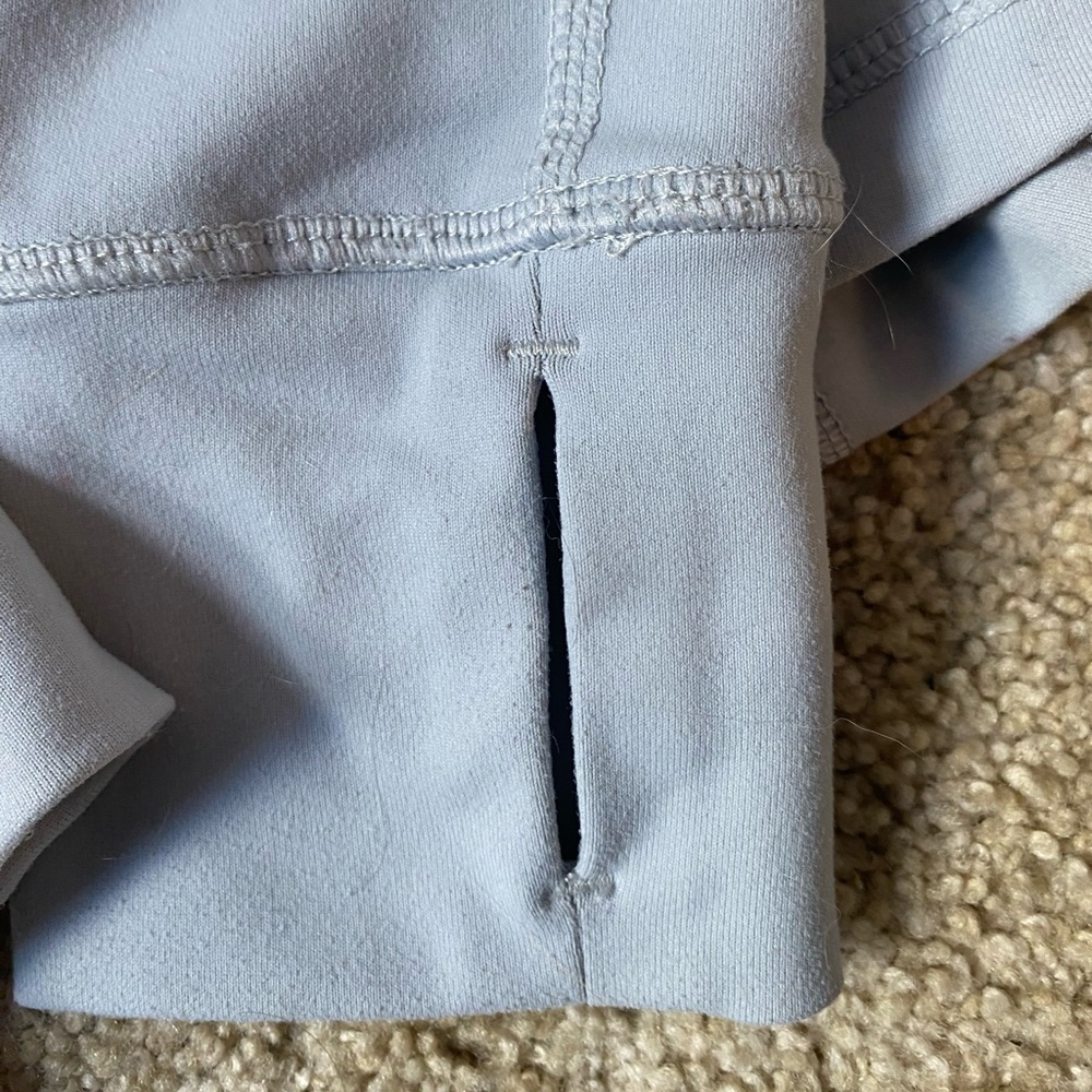 gray zip up jacket - Picture 5 of 6